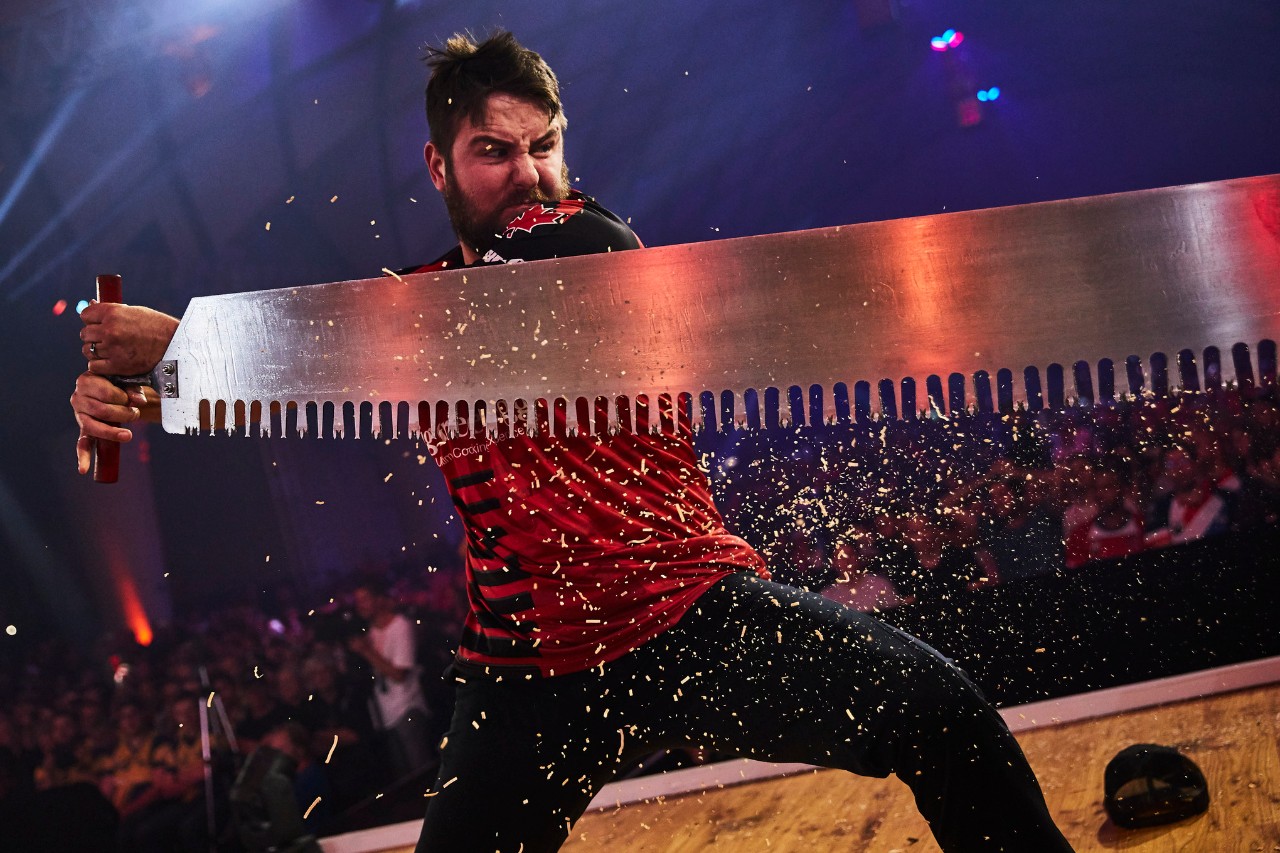 Área de imprensa Timbersports