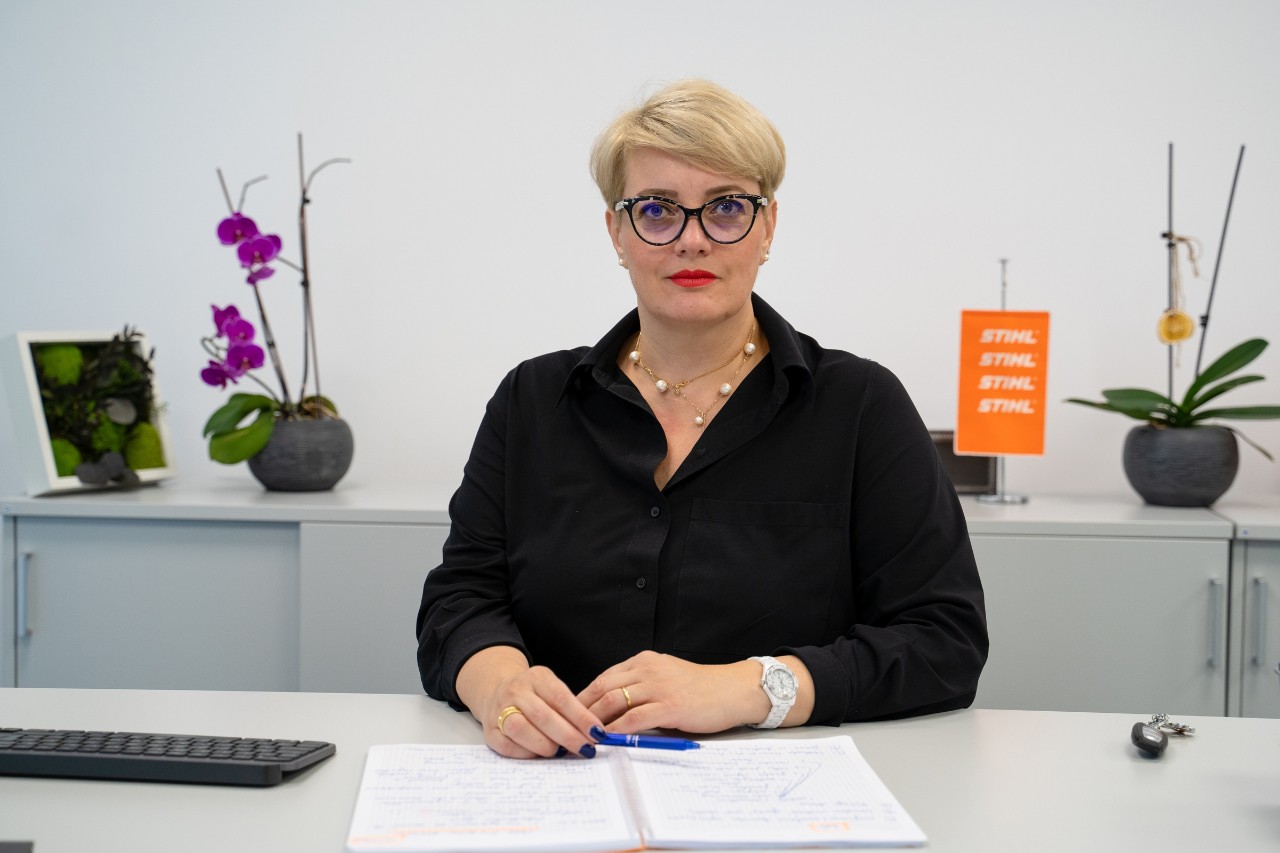 Simona Anca-Mantescu, Diretora Executiva da STIHL Romênia 