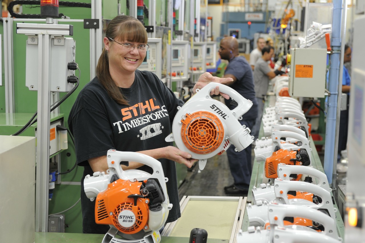 Pontos focais STIHL EUA